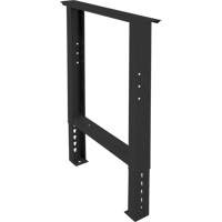 Pattes d'&eacute;tabli pour service industriel, Acier, 24" p x 34" h, Simple Superchem Industries