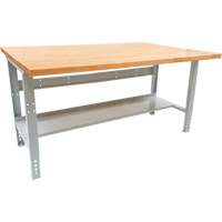 Industrial Modular Workbench, 1000 lbs. Cap., 72" W x 48" D Superchem Industries