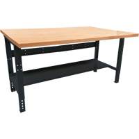 Industrial Modular Workbench, 1000 lbs. Cap., 72" W x 48" D Superchem Industries