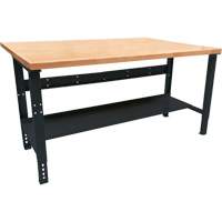 Industrial Modular Workbench, 1000 lbs. Cap., 72" W x 48" D Superchem Industries