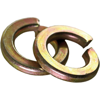 Rondelle d'arr&ecirc;t fendue, 1/4", Zinc jaune Superchem Industries