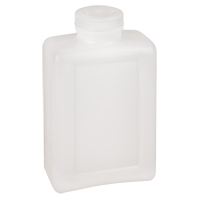 Bouteilles peu encombrantes &agrave; prise facile, Rectangulaire, 64 oz, Plastique Superchem Industries