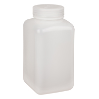Bouteilles peu encombrantes &agrave; prise facile, Carr&eacute;e, 32 oz, Plastique Superchem Industries