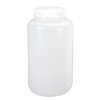 Bouteilles &agrave; large ouverture, Ronde, 1/2 gal., Plastique Superchem Industries