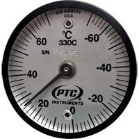 Magnetic Surface Thermometer, Contact, Analogue, -56.7-21.1°F (-70-70°C) Superchem Industries