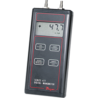 Manometer, Digital, 0 - 20 in. w.c/0 - 5 kPa Superchem Industries