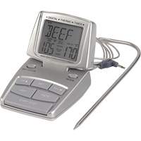 Thermom&egrave;tre &agrave; viande, Contact, Num&eacute;rique, 14-392°F (10-200°C) Superchem Industries