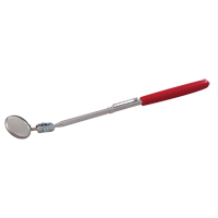 Inspection Mirror, Circular, 7/8" L x 7/8" W, Non Telescopic Superchem Industries