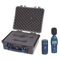Sound Level Meter and Calibrator Kit, 30 - 130 dB Measuring Range Superchem Industries