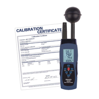 Wet-Bulb Globe Temperature (WBGT) Heat Stress Meter (includes ISO Certificate) Superchem Industries