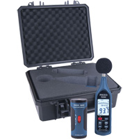 Data Logging Sound Level Meter and Calibrator Kit Superchem Industries