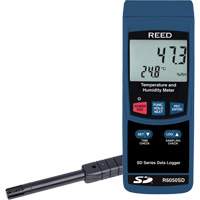 Data Logging Thermo-Hygrometer, 5% - 95% RH, 32° - 122° F ( 0° - 50°C ) Superchem Industries