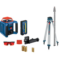 Revolve2000 Self-Leveling Horizontal Rotary Laser Kit, 2000' (609.6 m), 670 Nm Superchem Industries