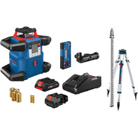 Revolve4000 Connected Self-Leveling Horizontal Rotary Laser Kit, 4000' (1219.2 m), 635 Nm Superchem Industries