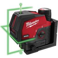 M12 Green Cross Line and Plumb Points Cordless Laser Kit Superchem Industries
