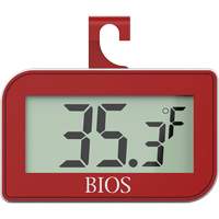 Fridge/Freezer Thermometer, Non-Contact, Digital, -4-122°F (-20-50°C) Superchem Industries