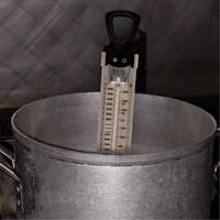 Premium Candy/Deep Fry Thermometer, Contact, Digital, 60-400°F (20-200°C) Superchem Industries