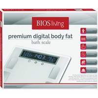 Premium Digital Body Fat Scale, 441 lbs. Cap., 100 g Graduations Superchem Industries