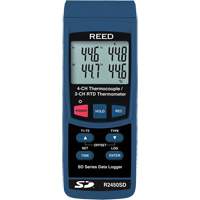 Data Logging Thermocouple Thermometer with Calibration Certificate Superchem Industries