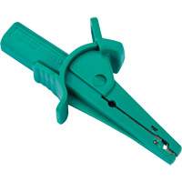 Pince crocodile verte pour le v&eacute;rificateur disolement haute tension R5002 Superchem Industries