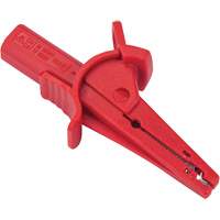 Pince crocodile rouge pour le v&eacute;rificateur disolement haute tension R5002 Superchem Industries