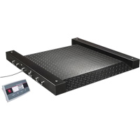 Defender 2500 Drum Scale, 500 lbs. Capacity, 2.5' L x 2.5' W Superchem Industries