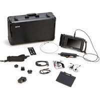 Videoscope Kit with 2-Way Articulation 4.5 mm × 1 m Long Camera Probe, 7" Display, 1024 x 600 pixels Superchem Industries