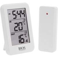 Wireless Indoor/Outdoor Thermometer, Non-Contact, Digital, -40-158°F (-40-70°C) Superchem Industries
