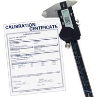 6" (150 mm) Digital Caliper with Traceable Calibration Certificate, 0.0005" (0.01 mm) Resolution, 0" - 6" (0 mm - 150 mm) Range Superchem Industries