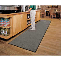 ColorStar Matting, Wiper, 3' x 5' x 3/8", Grey Superchem Industries