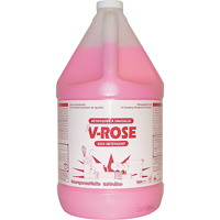 D&eacute;tergent liquide pour vaisselle V-Rose, Liquide, 4 L, Fraîcheur Superchem Industries