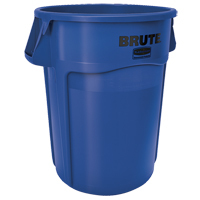 Brute&reg; Round Containers, Bulk, Polyethylene, 44 US gal. Superchem Industries