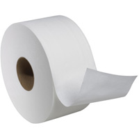 Advanced Soft Mini Toilet Paper, Jumbo Roll, 2 Ply, 751' Length, White Superchem Industries