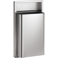 Poubelles, Acier inoxydable, 12 gal. US Superchem Industries