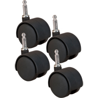 Roulette pour aspirateur industriel en acier inoxydable pour d&eacute;chets secs/humides Superchem Industries