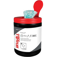 Lingettes nettoyantes &agrave; double action Wypall, 50 lingettes, 12" x 10-1/2" Superchem Industries