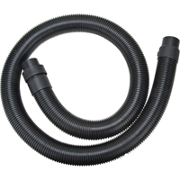 Tuyau souple de 7' pour r&eacute;servoir nervur&eacute; pour aspirateurs industriels en acier inoxydable pour d&eacute;chets secs/humides Superchem Industries