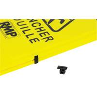 Safety Wet Floor Sign, Bilingual with Pictogram Superchem Industries