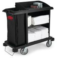 Executive Compact Housekeeping Cart Superchem Industries