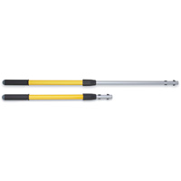 Hygen Quick Connect Short Handle, Aluminum, Quick-Connect Tip, 2" Diameter, 40" Length Superchem Industries
