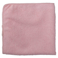 Chiffon de nettoyage pour travaux l&eacute;gers, Microfibre, Rouge Superchem Industries
