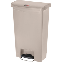 Slim Jim&reg; Waste Container, Resin, 13 US gal. Capacity Superchem Industries