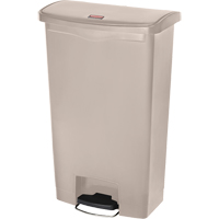 Slim Jim&reg; Waste Container, Resin, 18 US gal. Capacity Superchem Industries