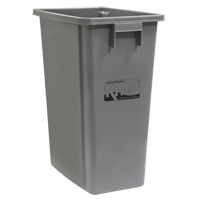 Recycling & Garbage Bin, Plastic, 16 US gal. Superchem Industries
