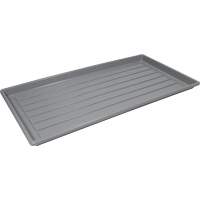Wet Shoe/Boot Tray, Plastic, Grey, 27" L x 14" W Superchem Industries