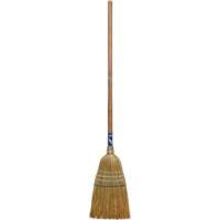 Industrial Corn Broom, 3-String, Wood Handle Superchem Industries
