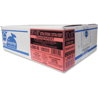 Industrial Garbage Bags, X-Strong, 35" W x 50" L, 0.95 mils, Clear Superchem Industries