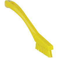 Detail Brush, Stiff Bristles, 8" Long, Yellow Superchem Industries