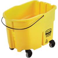 Wavebrake&reg; Mop Bucket, 8.75 US Gal. (35 qt.) Capacity, Yellow Superchem Industries