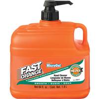 Hand Cleaner, Lotion, 1.89 L, Pump Bottle, Orange Superchem Industries